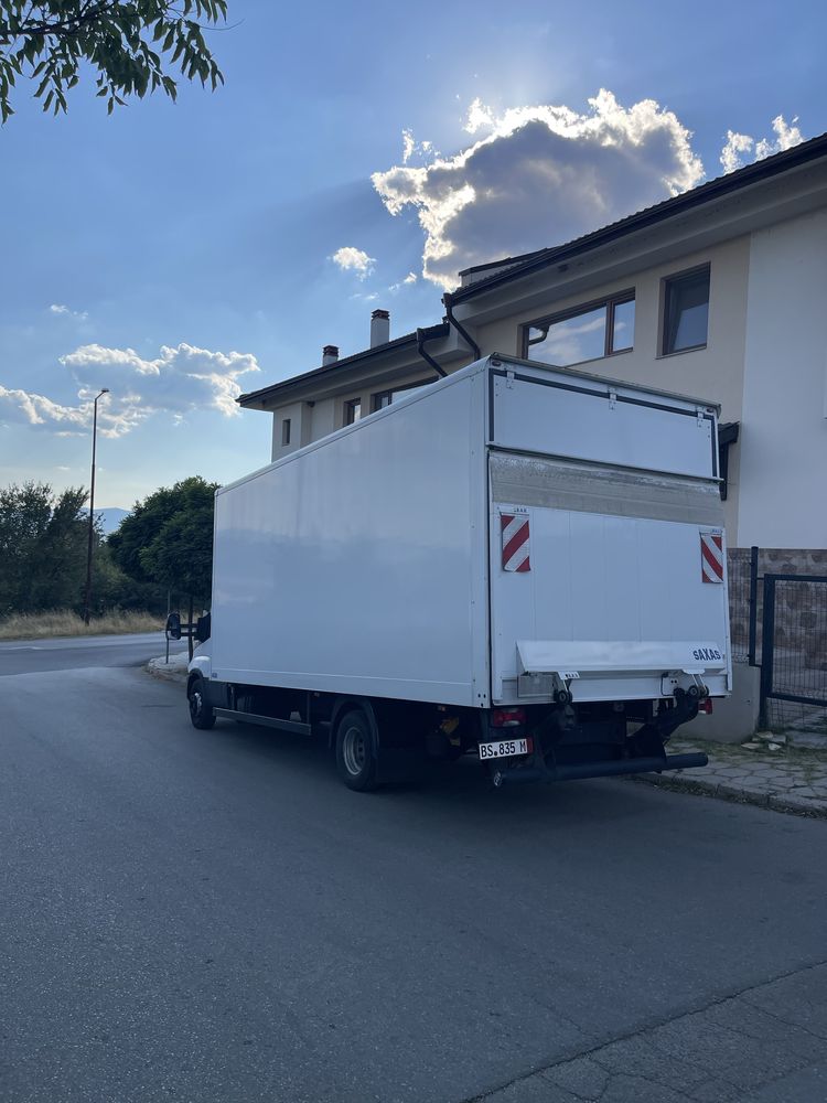 Продавам фургон SAXAS с падащ борд  1000кг -6.2м /за ивеко, камион,бус