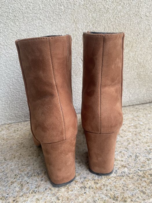 Дамски кафеви зимни боти