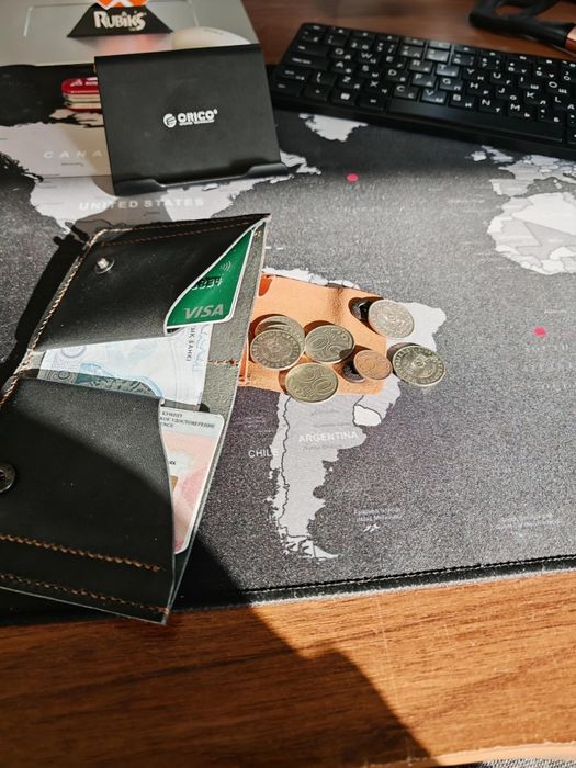 Кошелёк из натуральной кожи ручной работы — стиль и качество