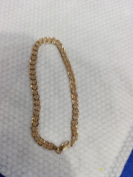 Тилла браслет, вес 2,39 гр, размер 21,проба 585