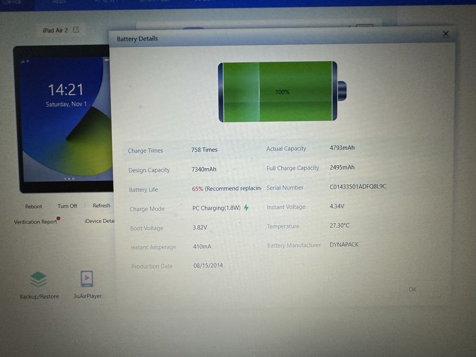 Ipad Air 2 perfect functional