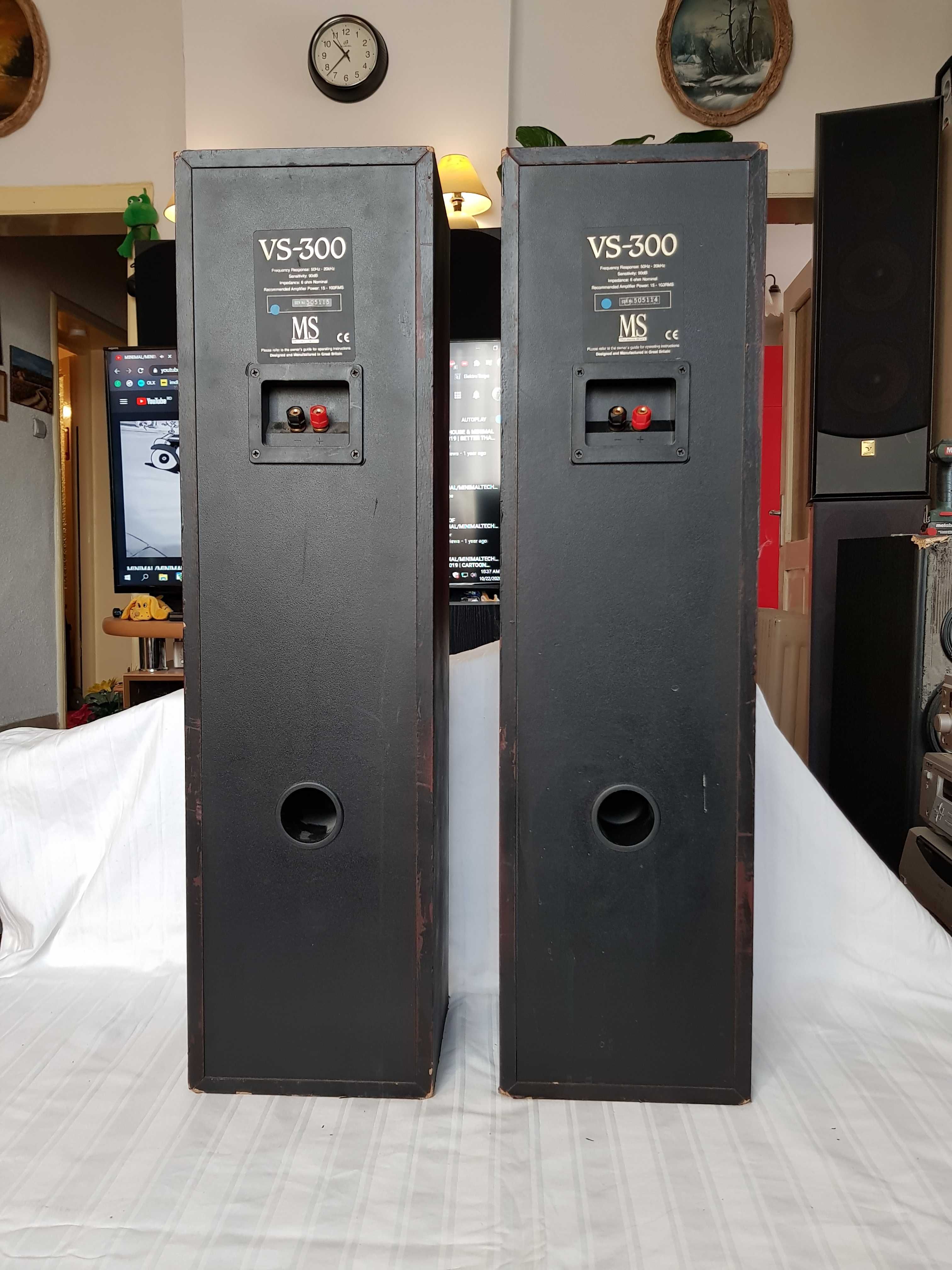 Boxe Mordaunt Short VS300 100W RMS, 6 Ohm, Made in UK