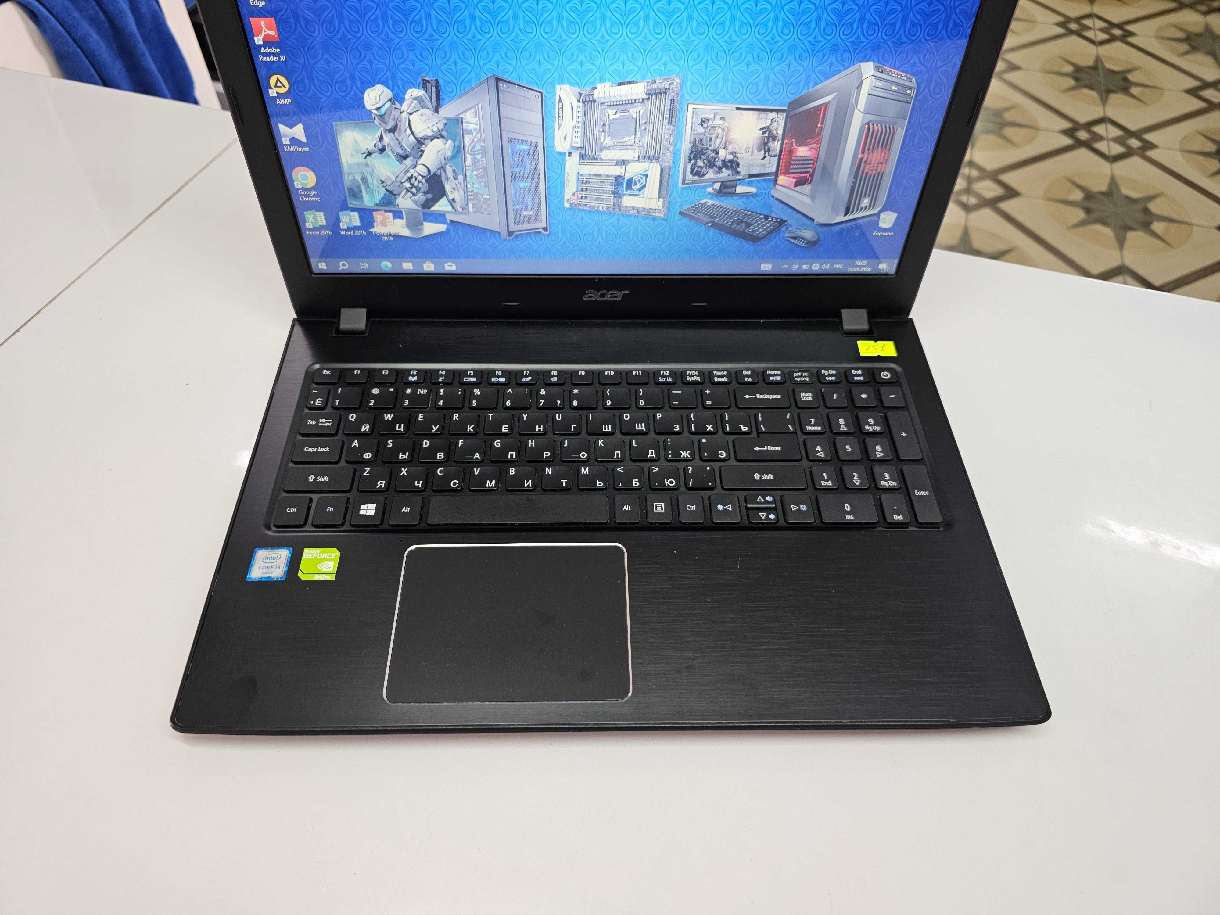 Ноутбук Acer i5-7(15.6")+8Gb+2Gb 940MX+SSD256Gb/"TERABYTE" Шымкент