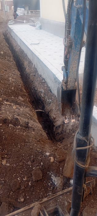 Palif va kabellarga ariq kovlaymiz