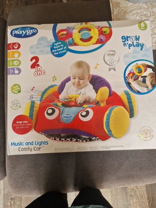 Игрален център Playgro - Кола, със светлини и звуци