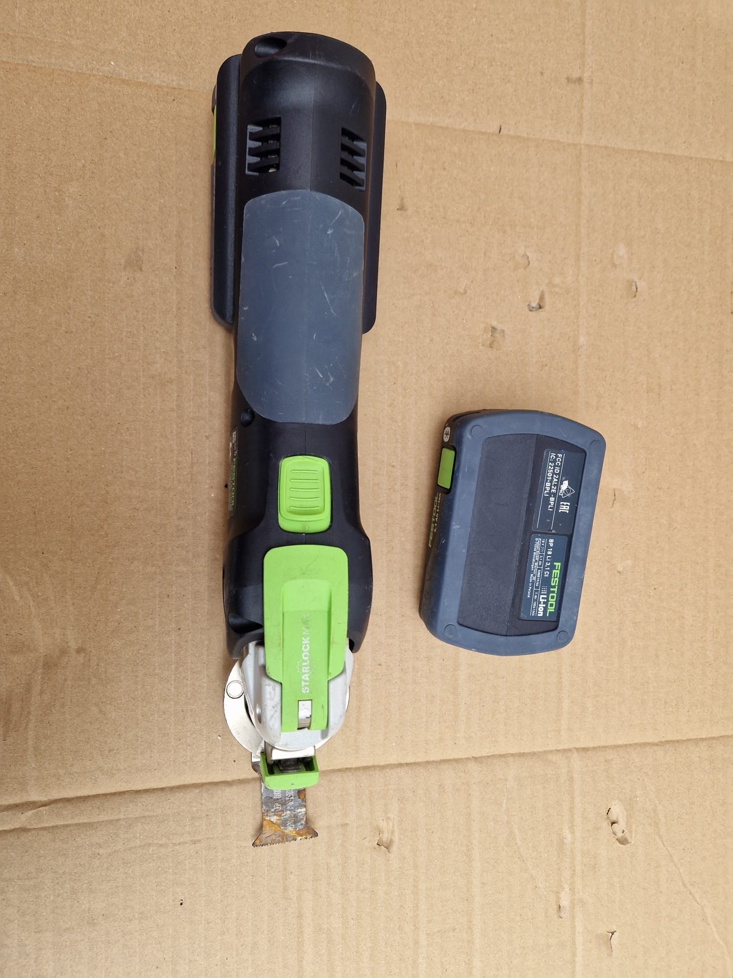 Festool multicutter pe acumulatori