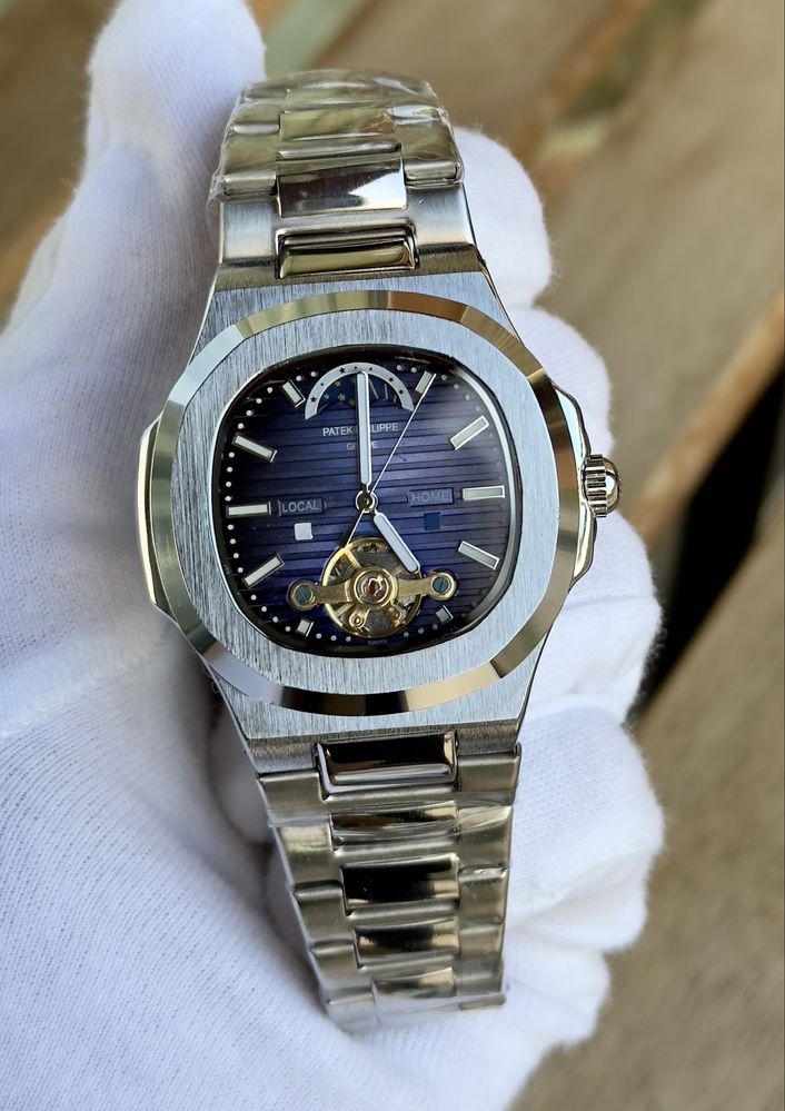 PATEK PHILIPPE Nautilus Skeleton, 41mm , часовник