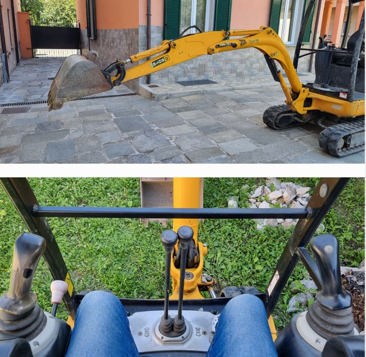 Miniexcavator JCB 8018CTS mini excavator 490 ORIGINALE