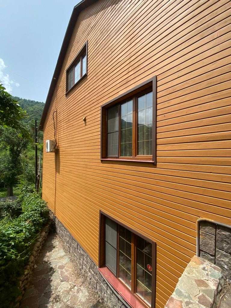 Покраска деревянных домов