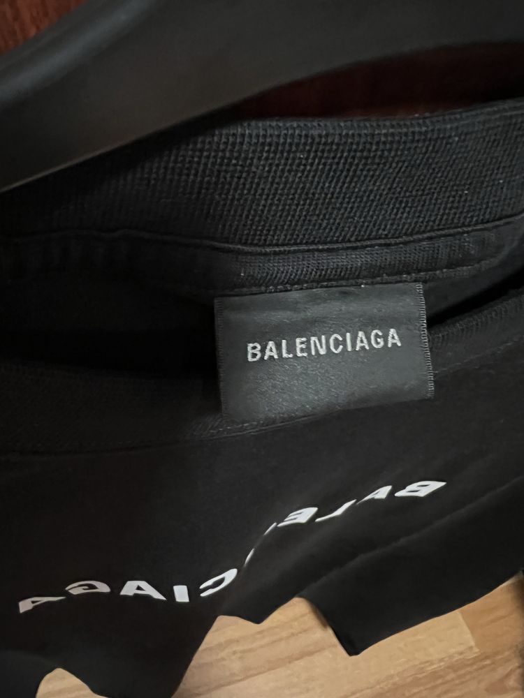 Tricou Balenciaga Reversed Logo