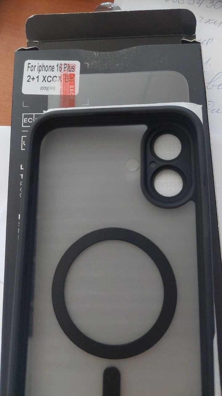 Магнитен калъф TOCOL 3 в 1 за iPhone 16, 16 PLUS, 16Pro max 6,1 инча