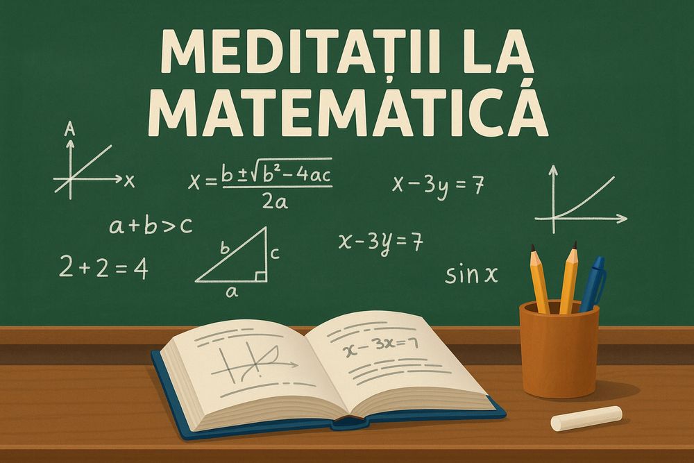 Meditații matematică