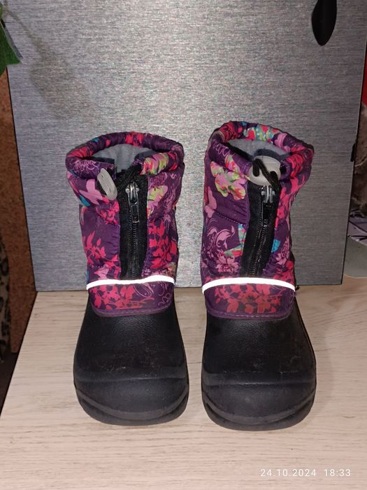 Сапожки резиновые тёплые на 27-28 размер