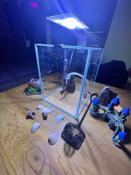 Acvariu Aquael Shrimp 7L + accesorii