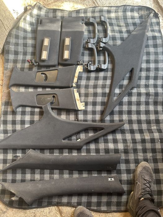 черен таван бмв е39