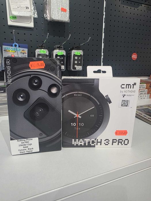 Nothing Phone 3a PRO! Sigilat!