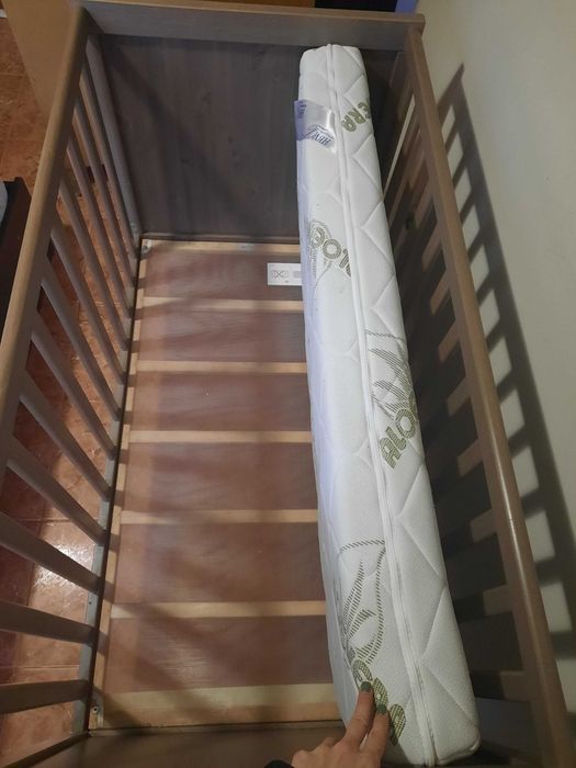 Бебешка кошара 60×120 Икеа  +матрак