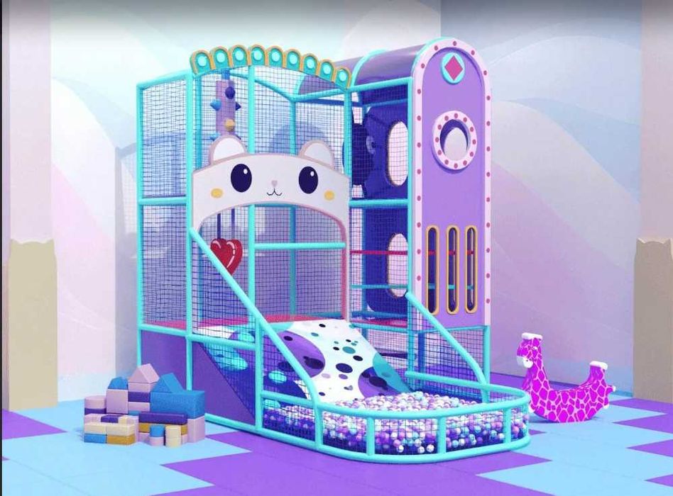 Детский лабиринт, детский игровой парк.