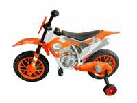 Motocicleta electrica pt. copii Kinderauto BJH022 2x35W 12V Portocaliu