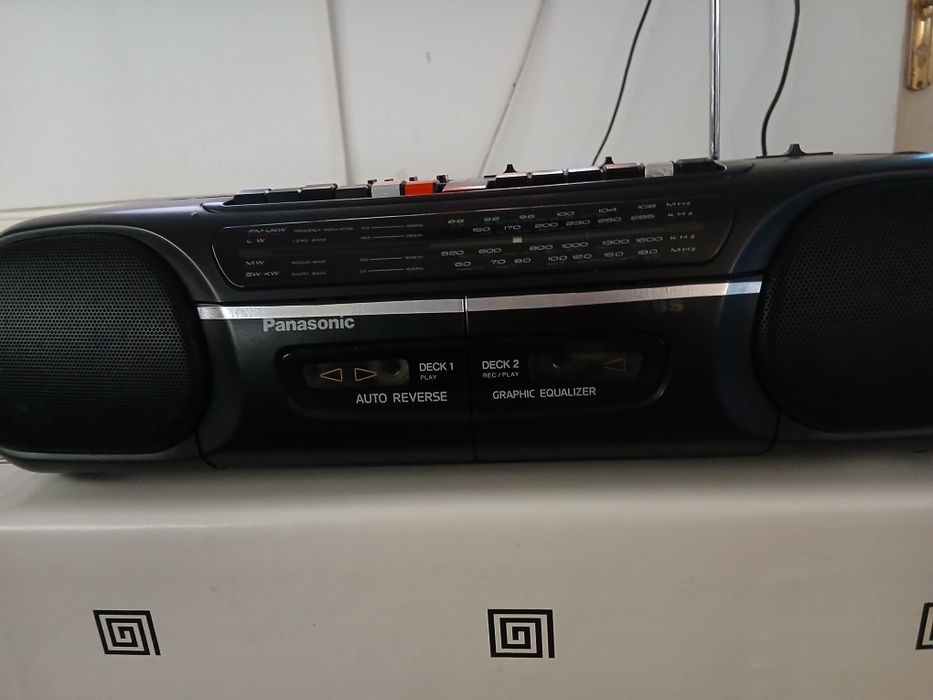 Radiocasetofon Panasonic