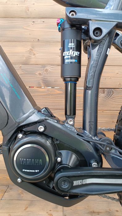 e-bike, bicicleta electrica Second HAIBIKE AllMtn 1, antracit,  M