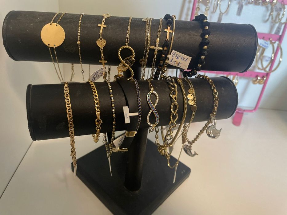 Brățări diverse modele aur 14 k(tec)