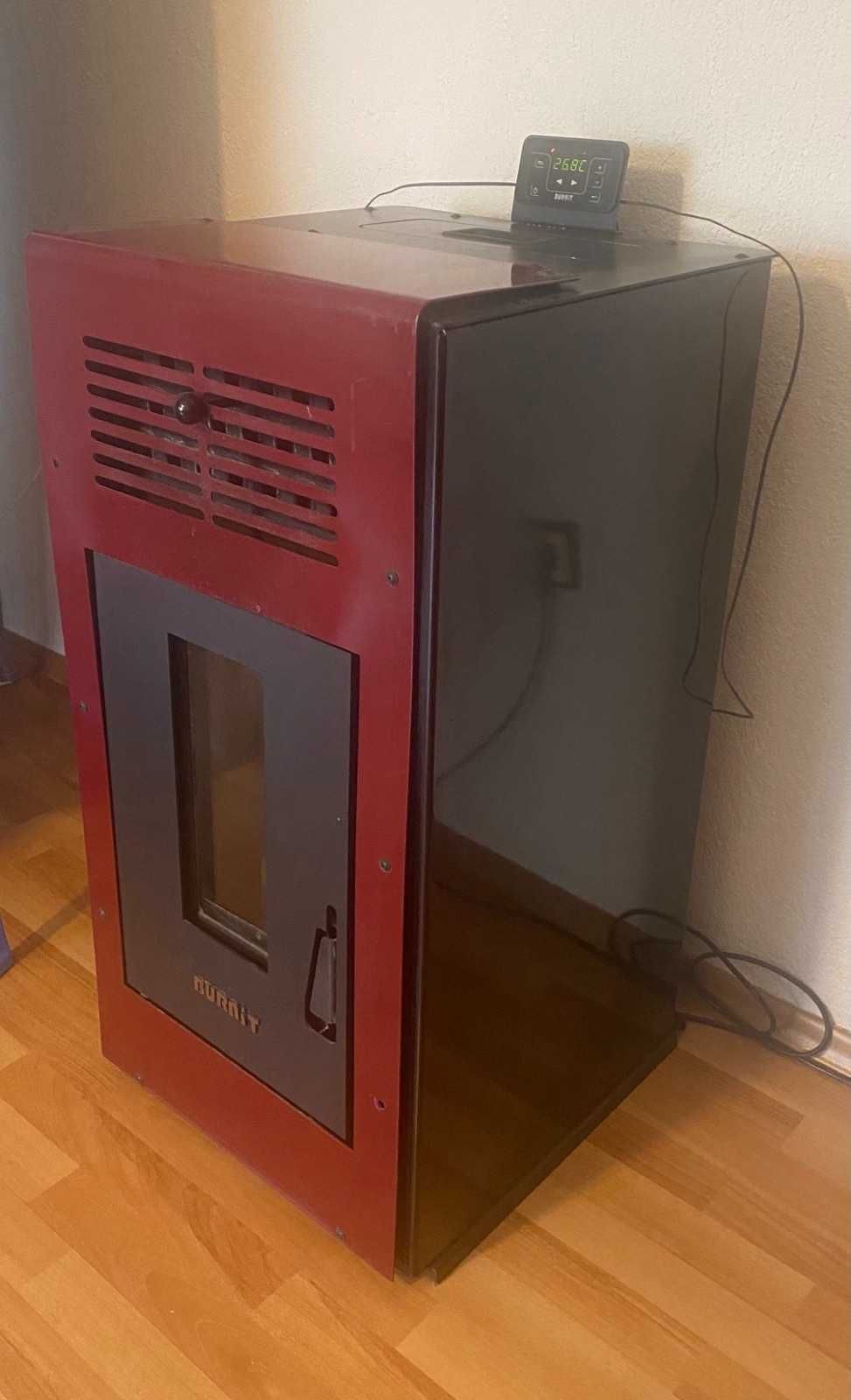 Пелетна камина BURNiT Ambient 10kW + пълен комплект коминни тела