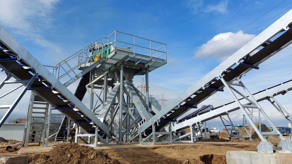 Producator (RO) Statii de Sortare noi Promix 100-300 T/h