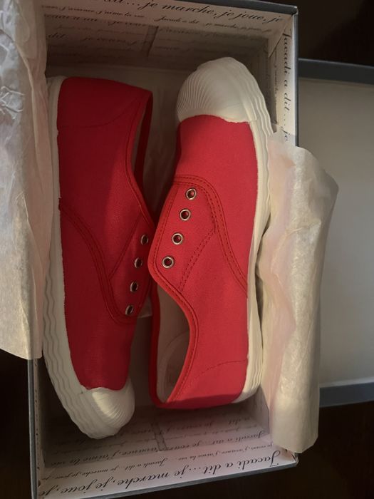 Espadrile / tenisi fete Jacadi roz fucsia, mărimea 33, noi în cutie