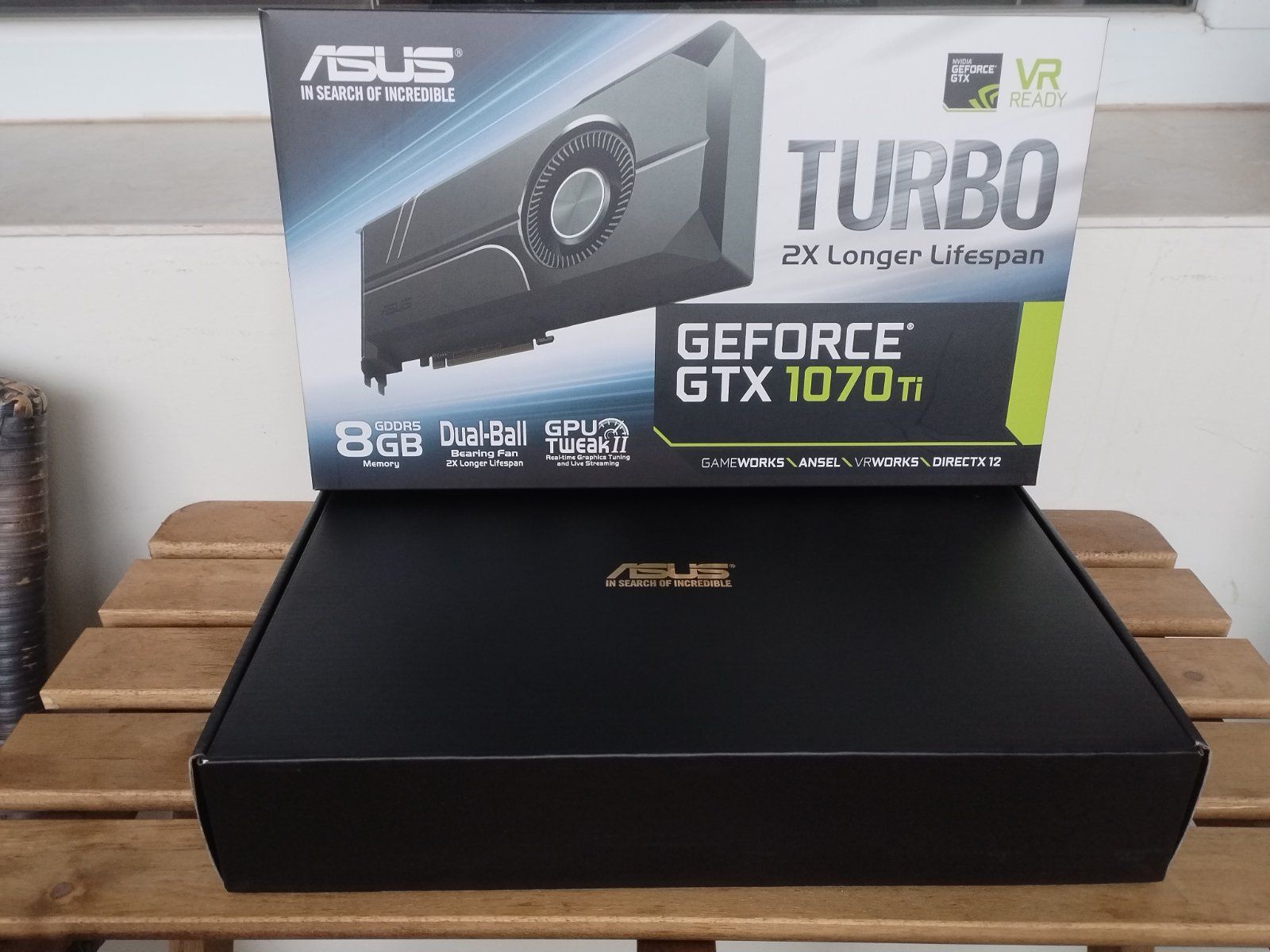 Видеокарта Asus Geforce GTX 1070ti TURBO 8GB