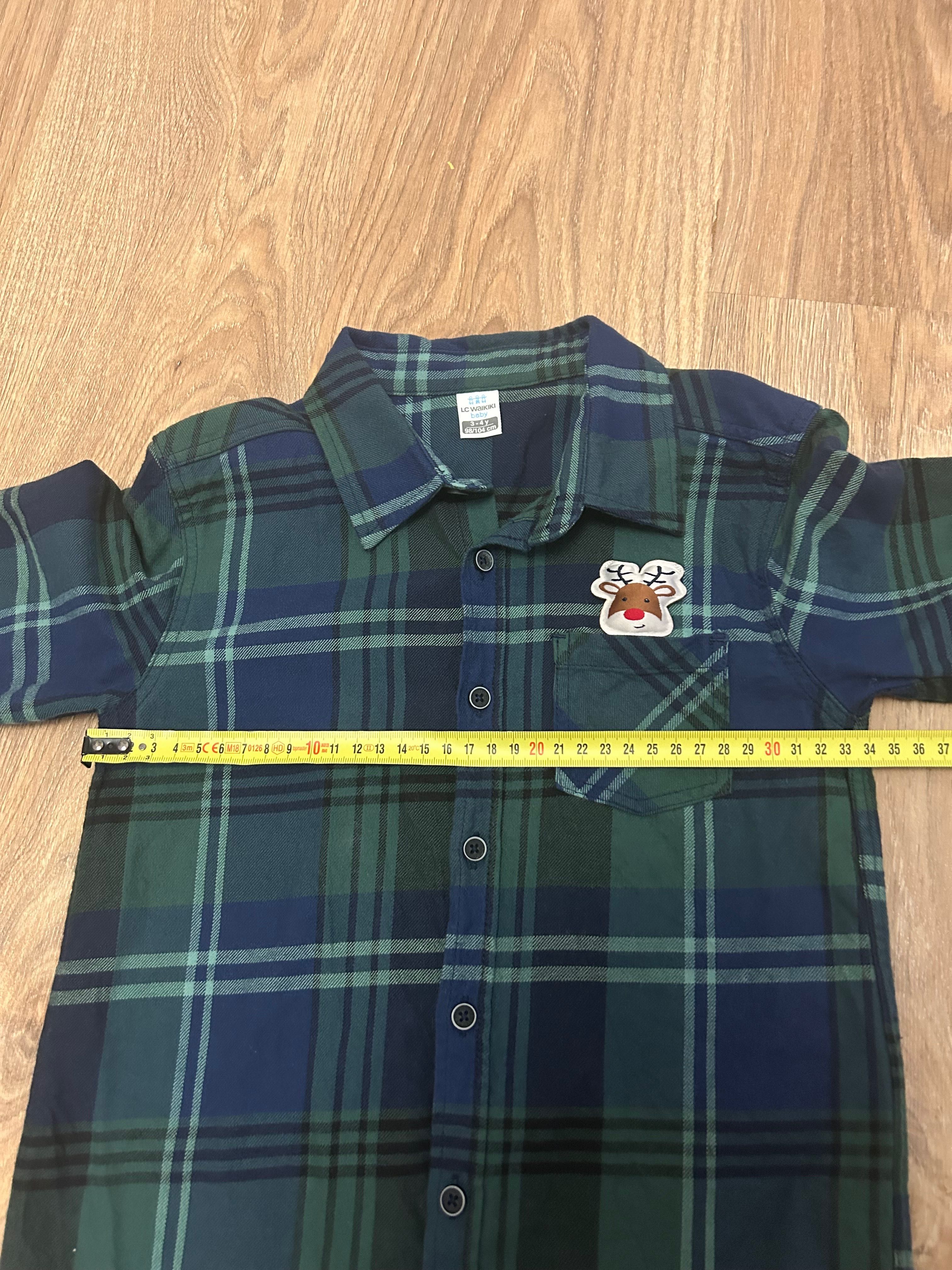 Детска риза Ralph Lauren, панталон и риза с еленче
