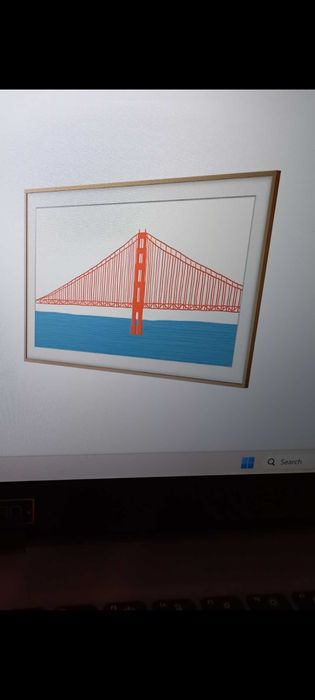 TV РАМКА SAMSUNG FRAME VG-SCFA43TKBXC ,modern teak/цвят тиково дърво/.