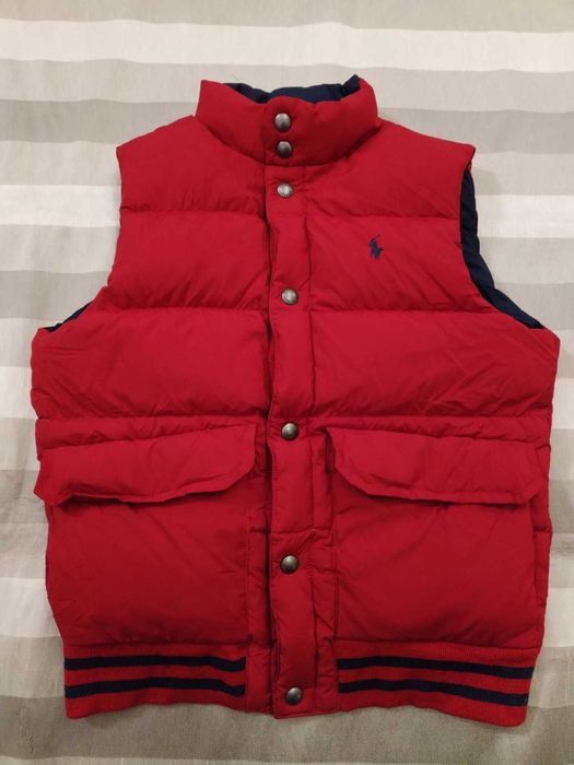 Polo Ralph Lauren - двулицев детски елек 10-12год.