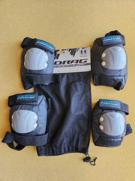 Протектори Drag Mighty size M за деца, налакътници и наколенки