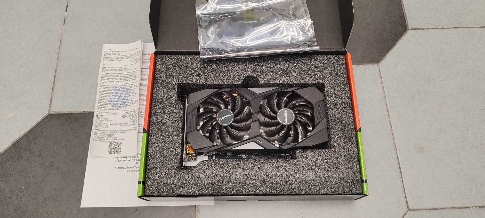 Видеокарта GIGABYTE GeForce RTX 2060 6GB