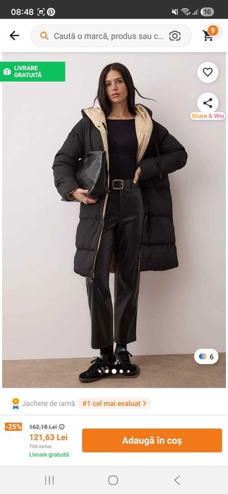 Geaca nouă Trendiol