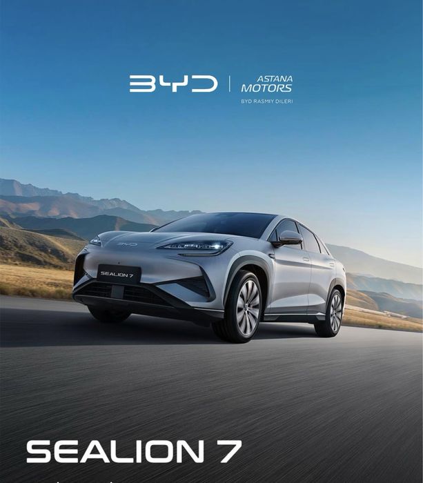 Yangilik! BYD SEALION 7 endi sotuvda!