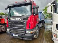 Ansamblu Cap tractor Scania G400 + Semiremorca Fliegl stare perfecta