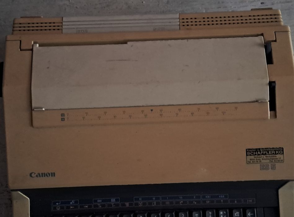 Canon ES5 masina de scris electrica