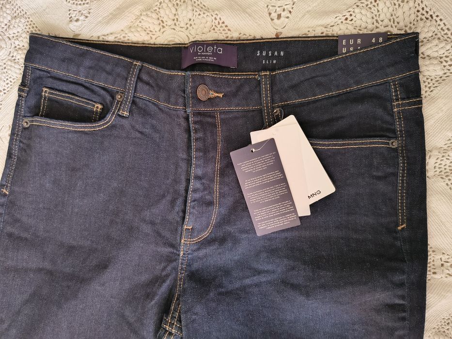 Нови дамски дънки Mango големи размери