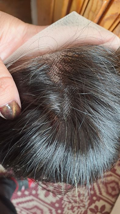 Перука от естествена коса