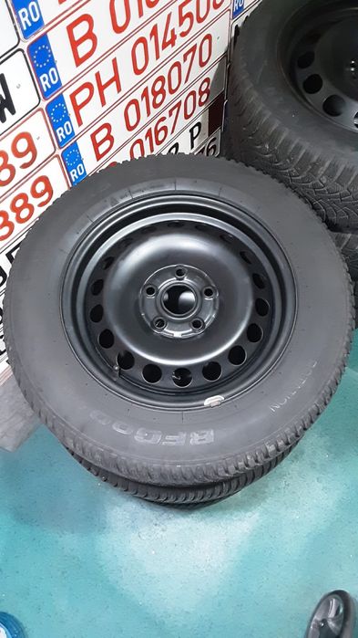 Vand jante R15,R16 cu anvelope iarna Vw,Skoda,Seat,Audi