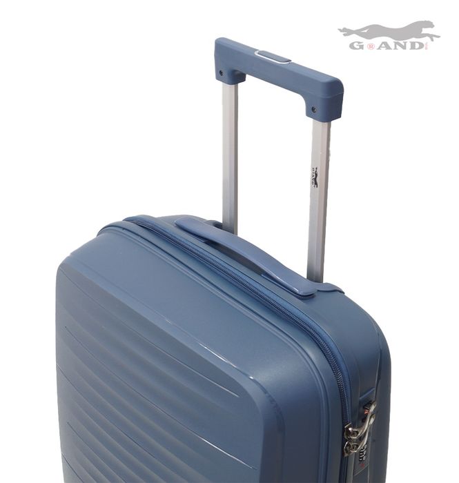 Голям куфар тъмно син 100л Grand Ghepard