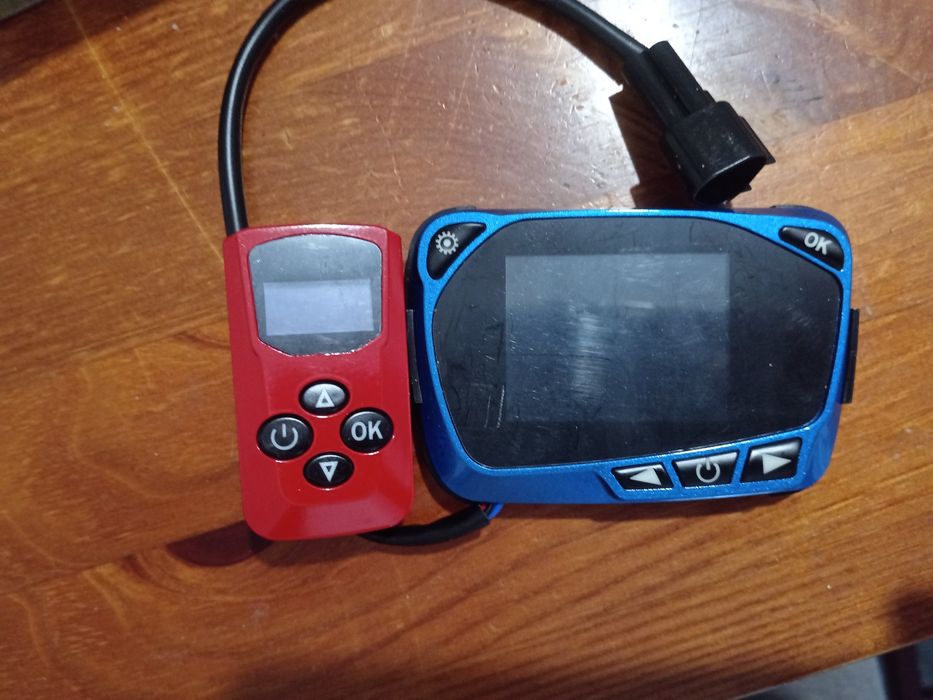 Display sirocou motorina universal 12/24 V + telecomandă cu afisare