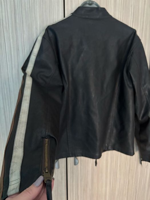 130лв Естествена кожа мъжко яке