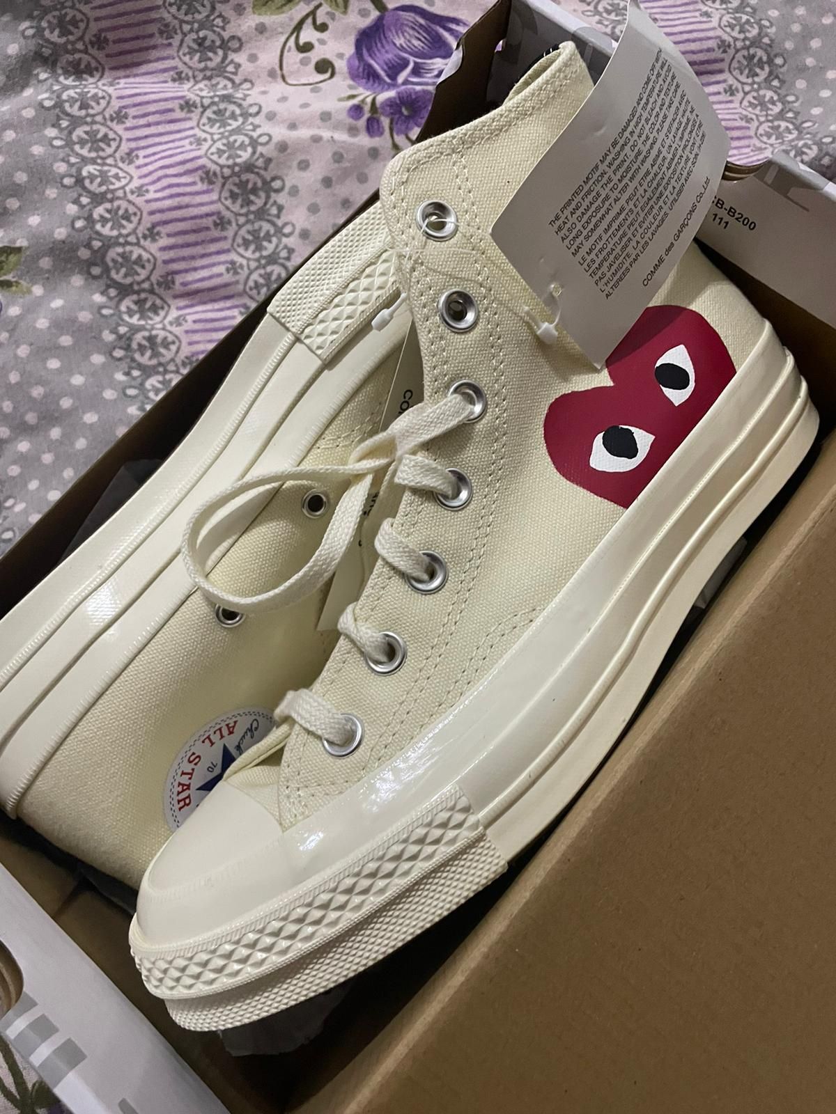 Teniși converse x comme des garçons