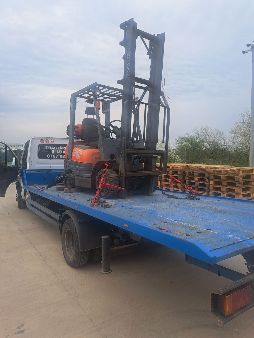 Platformă Tractări Auto și Utilaje ,București și Ilfov Non-Stop
