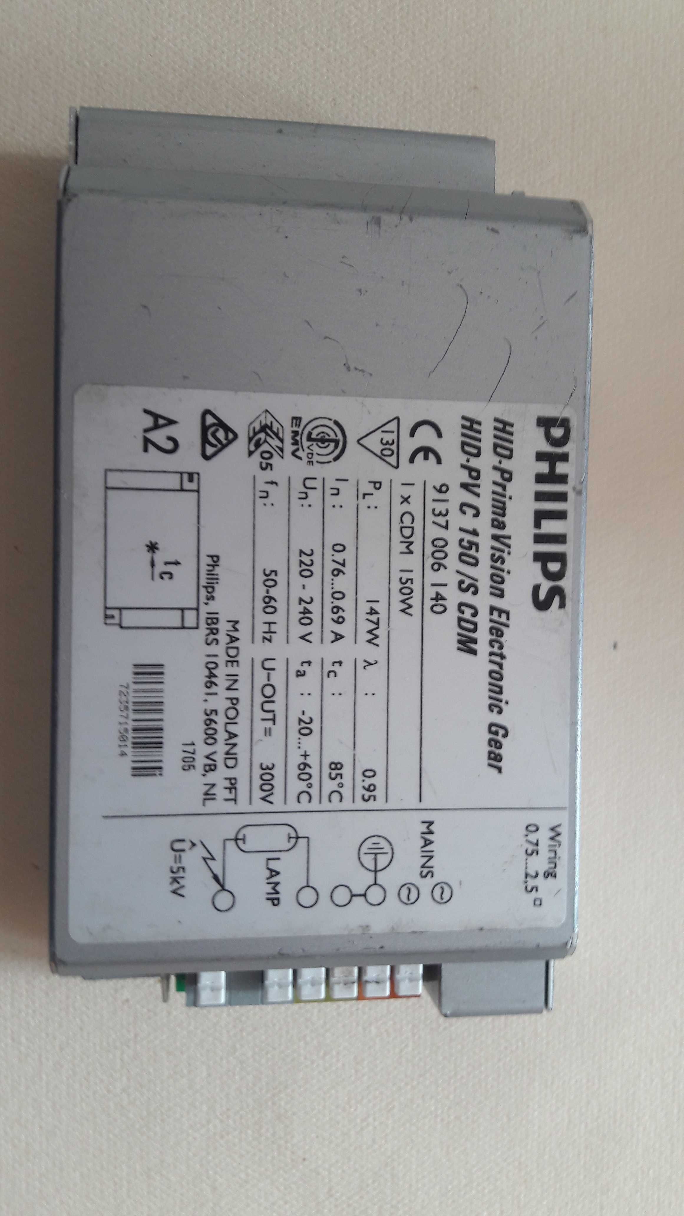 Philips HID. P. V. C 150/S CDM Electronic Gear
