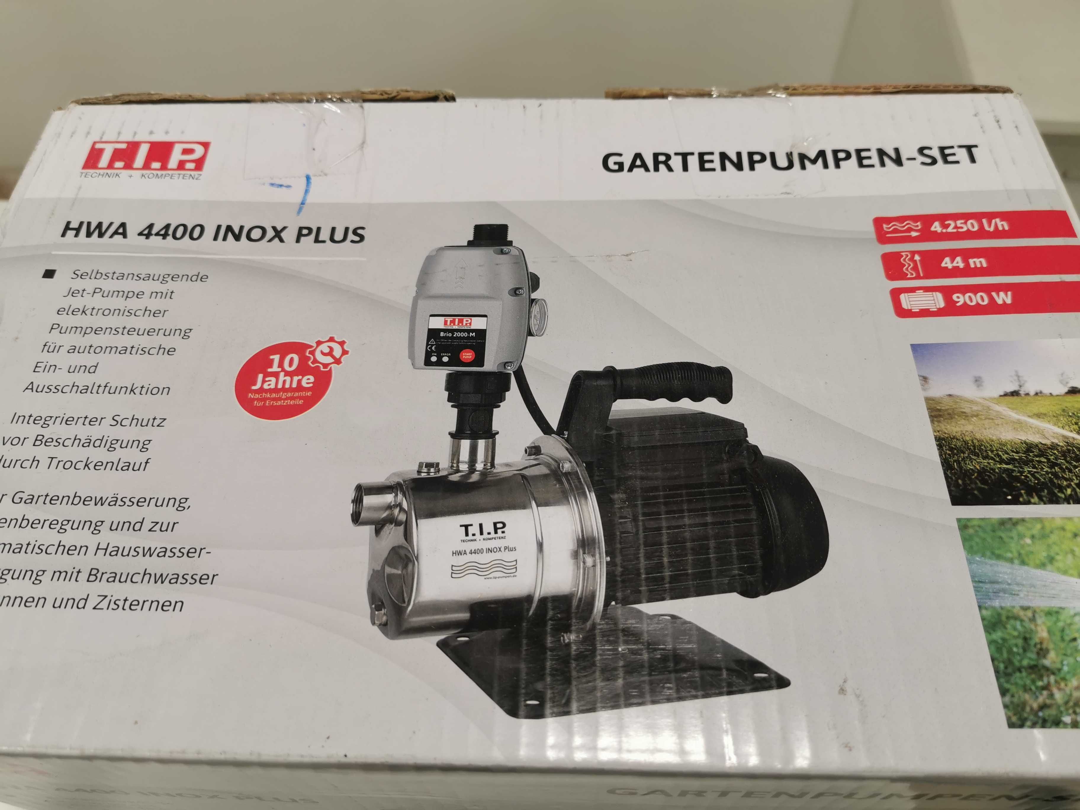 Нова градинска помпа за напояване и поливане с персостат 900W 4250 л/ч