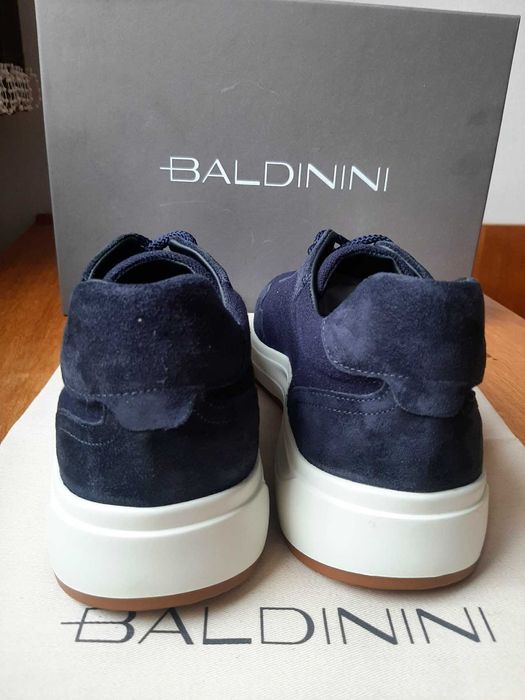 BALDININI Sneakers in Marine Blue Мъжки обувки Балдинини